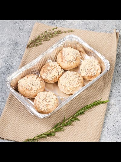 ШАМПИНЬОНЫ ФАРШИРОВАННЫЕ горбушей 300гр