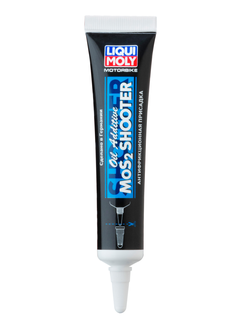 Антифрикционная присадка с дисульфидом молибдена в моторное масло для мототехники Liqui Moly Motorbike MoS2 Shooter - 0,02 Л (20573)