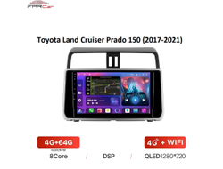 Магнитола FarCar для Toyota Land Cruiser Prado 150 (2017-2021) на Android 12