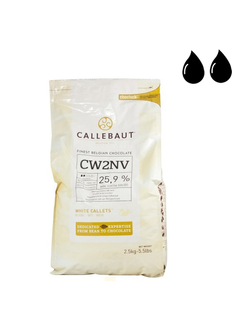 Шоколад белый 25,9%  Barry Callebaut 2,5 кг, Бельгия