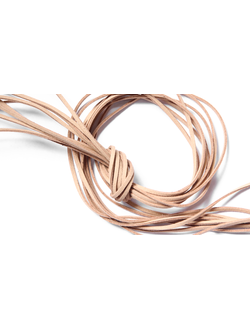 Шнур плоский, искусственная замша, отрез 1 метр, цвет - № 9