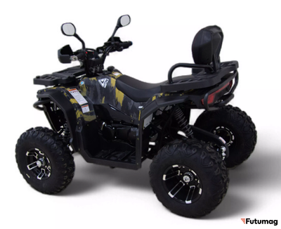 Бензиновый квадроцикл MOTAX GRIZLIK W200 LUX желтый