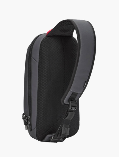 Рюкзак Pacsafe Vibe 325 Sling Pack Slate вид со спины