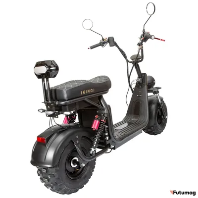 Электроскутер IKINGI X7 PRO OFF-ROAD Черный