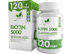 Биотин (Biotin), 120 кап. (NaturalSupp)