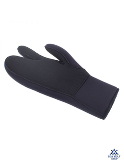 Рукавицы неопреновые 7мм Marlin NORD ULTRAGLIDE титан 3х-палые р.XXL