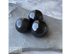 Шары из натурального шунгита 3-3,5 см (Карелия) с включениями пирита полированные, цена за штуку