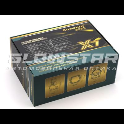 Билед модули Aozoom X7 2025 (прямоугольные) 3.0 дюйма, 2 чипа, 5500K, 12V, 55W/63W крепление 3R