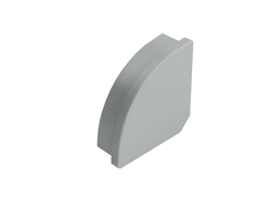 Заглушка СЕРАЯ для углового профиля FORM (15.0267) AQ