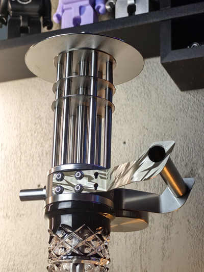 MICROGUN HOOKAH SILVER