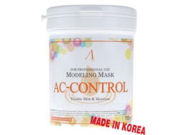 Альгинатная маска "Ankin" Modelling Mask - AC-Control (for Professional use) 700 ml - Южная Корея