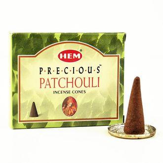 HEM / Благовония конусы HEM cones Precious Patchouli Любимый Пачули 10 конусов
