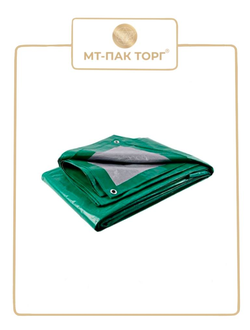 Тент Тарпаулин 15 x 20 м , 90 г/м2 , шаг люверсов 1 м строительный защитный укрывной купить в Москве