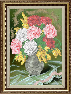Гвоздика и мимоза, К3484