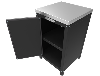 Стол-тумба МК-500(Т) - дверка открыта, ракурс