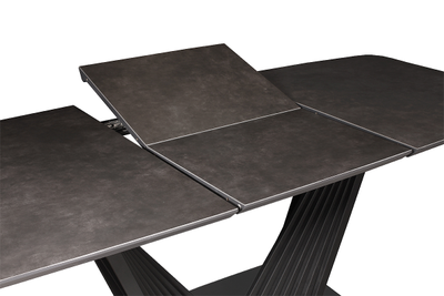 MOZART антрацит/ керамика антрацит 160(+60)x95