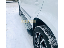 Пороги на Jeep Grand Cherokee (2010-2013-2018) Bmw-style V2