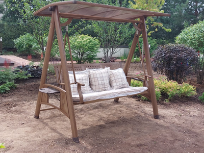 Качели садовые Magnate из алюминия