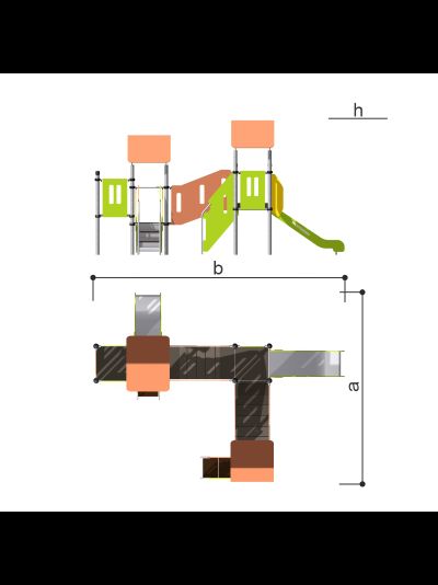 Детская площадка для улицы Romana 104.20.00