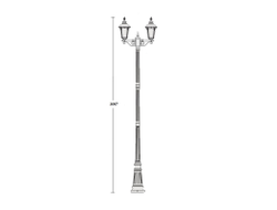 Светильник садово-парковый Munich2 -S Bl(197см)