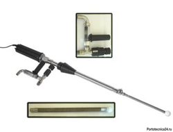 Насадка для мойки емкостей М25Е с откачкой электропривод; 730мм; 10-25 л/мин; 220В-12В.