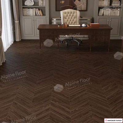 Ламинат Alpine Floor Chevron Art Орех Гранд-Каньон LF109-10 34 класс толщина 12 мм с фаской 1.232 м2