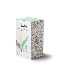 Чай Newby Jasmine Blossom зеленый с жасмином 25 пакетиков