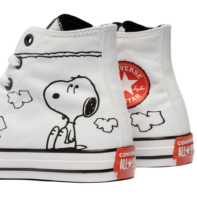 Фирменный магазин Конверс заказать кеды Snoopy x Peanuts Chuck Taylor All Star "СНУПИ" белые