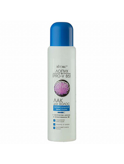 Витекс Крапива и Лопух Лак для волос с экстрактом корня лопуха и провитамином В5