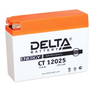 Аккумулятор Delta  CT 12025 (YT4B-BS)
