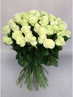 Букет 51 белая роза