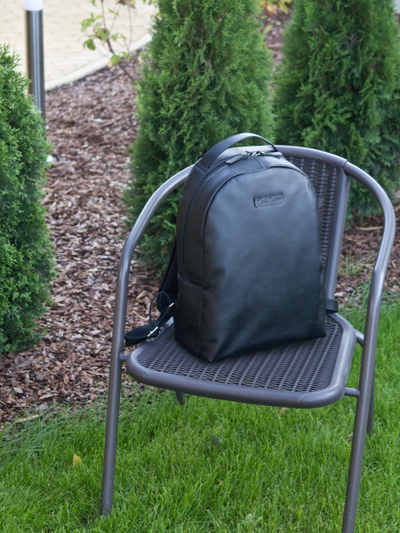 Кожаный рюкзак Ferramonti black (арт. 3098-01)