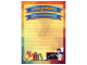 Папка-портфолио дошкольника ПЧЕЛКА, 8 вкладышей, на молнии, универсальная, ламинированный картон, с рисунком, ПТШ-1-3