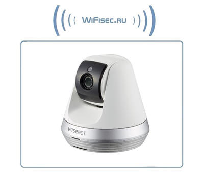 Wisenet SmartCam SNH-V6410PW - Wi-Fi видеоняня/охранная видеокамера, моторизированная с DVR. Full HD