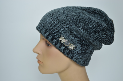 Шапка Vizio 6100 CL темно серая