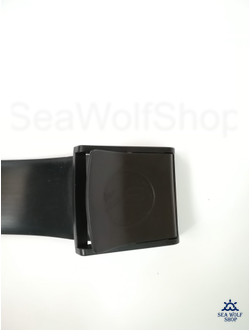 Ремень силиконовый C4 с нейлоновой пряжкой, черный