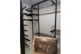 Черная гардеробная в Авдотьино