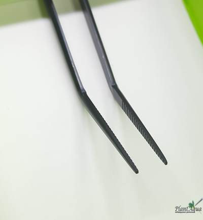 Premium Tweezers Curved 250 - Премиальный угловой пинцет для посадки растений