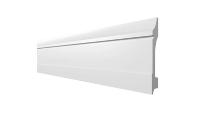 Напольный плинтус Decor-Dizayn DD711, для покраски, влагостойкий, ударопрочный, 2 метра