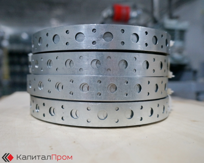 Лента монтажная оцинкованная (П) 20мм*0,50мм* 15м