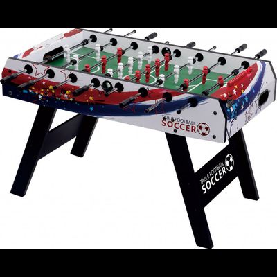 Настольный футбол (кикер) «Patriot» (138x73x88 см, цветной)