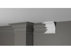 Потолочный плинтус DECOR-DIZAYN DD517, из дюрополимера, под покраску, ударопрочный, 2 метра