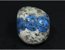 Азурит в альбите, "Пакистанская яшма К2", галтовка, Пакистан (22*22*20 мм, 19 г) №27388