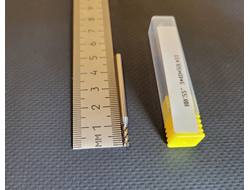 Фреза 3 мм HRC55 твердосплавная 3-х зубая по цветному металлу 10/50 мм