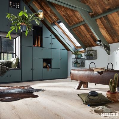 Паркетная доска Meister Дуб Аутентик Белый Мытый 8742 HD400L