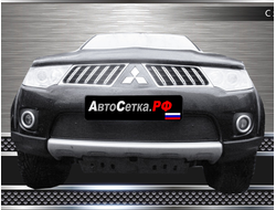 Premium защита радиатора для Mitsubishi L200 (2010-2013)