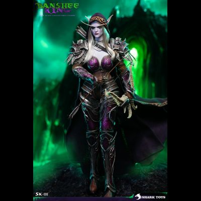 ПОСЛЕ ОБЗОРА - Сильвана Ветрокрылая (серия Warcraft, HearthStone) - Коллекционная фигурка 1/6 Banshee King (SK-006) - SHARK TOYS