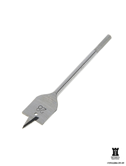 Сверло перьевое по дереву 28х150