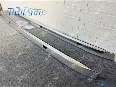 Рейлинги Toyota Prado 150 серебристые