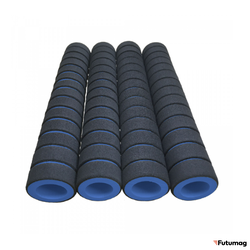 Ручки для турника (грипсы) черно-синие, 4шт